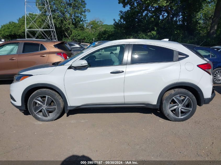 2022 Honda Hr-V Awd Ex VIN: 3CZRU6H55NM727020 Lot: 39517187