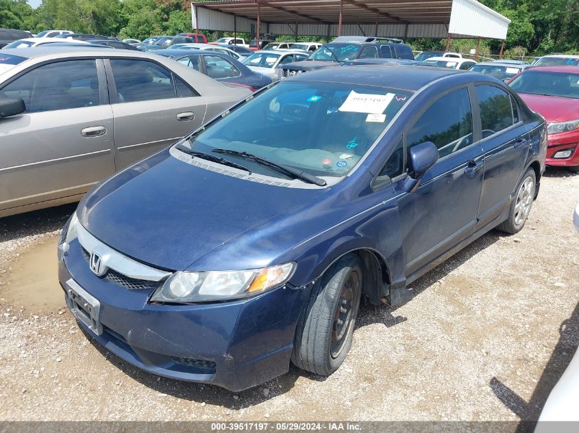 2009 Honda Civic Lx VIN: 19XFA16509E046934 Lot: 39517197