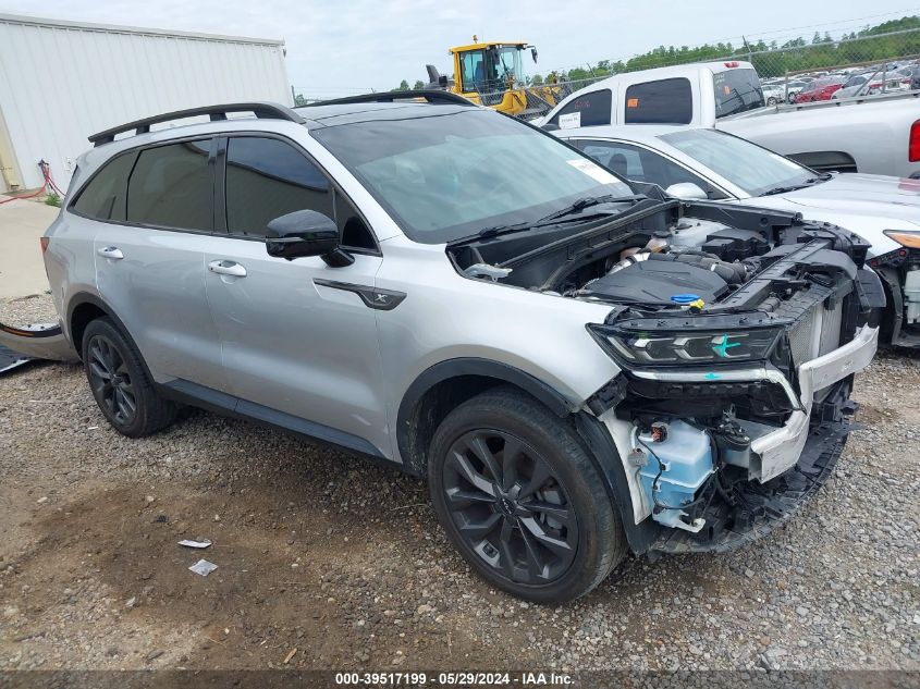 2022 Kia Sorento X-Line Sx Prestige VIN: 5XYRKDLF8NG081176 Lot: 39517199