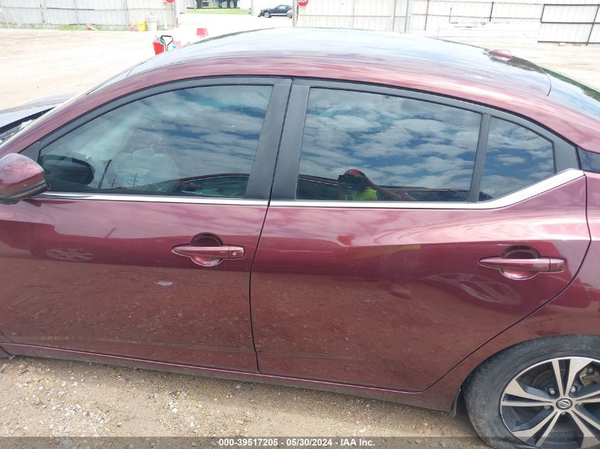 2020 Nissan Sentra Sv Xtronic Cvt VIN: 3N1AB8CVXLY250217 Lot: 39517205