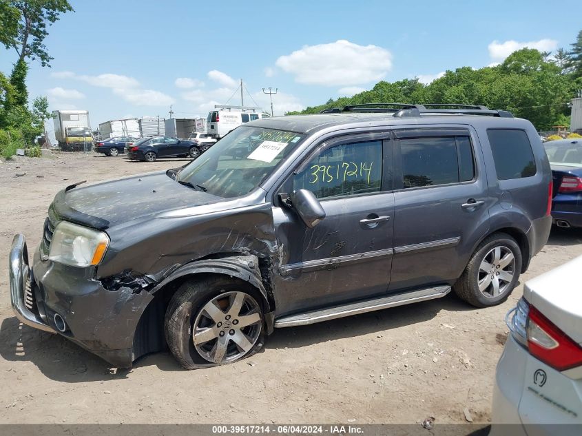 2014 Honda Pilot Touring VIN: 5FNYF4H9XEB032281 Lot: 39517214
