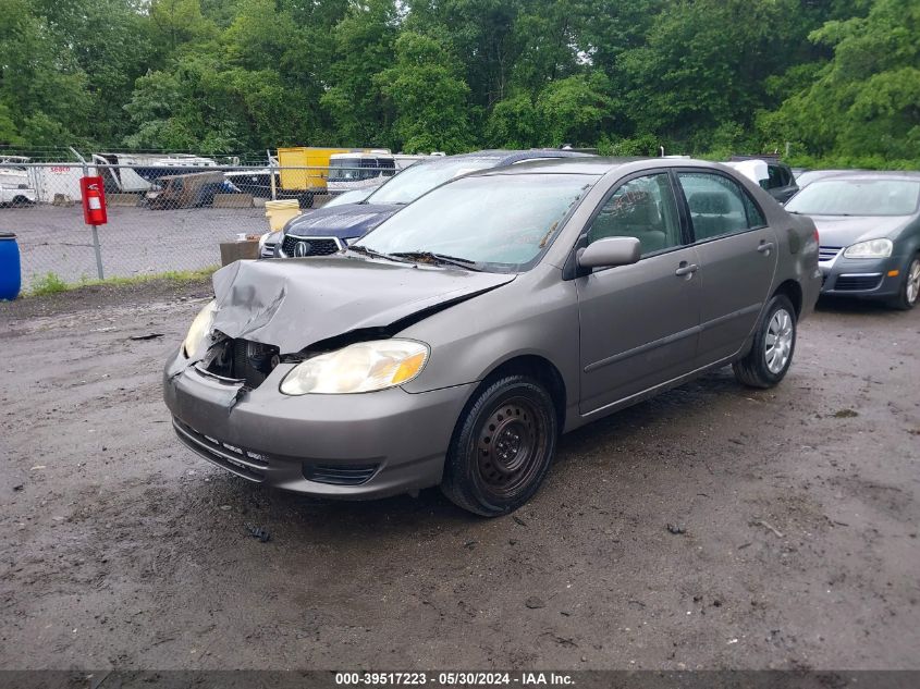 2003 Toyota Corolla Le VIN: 2T1BR32E13C048481 Lot: 39517223