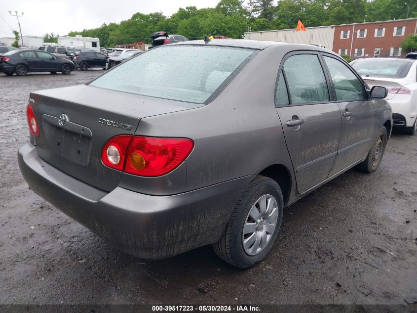 2003 Toyota Corolla Le VIN: 2T1BR32E13C048481 Lot: 39517223