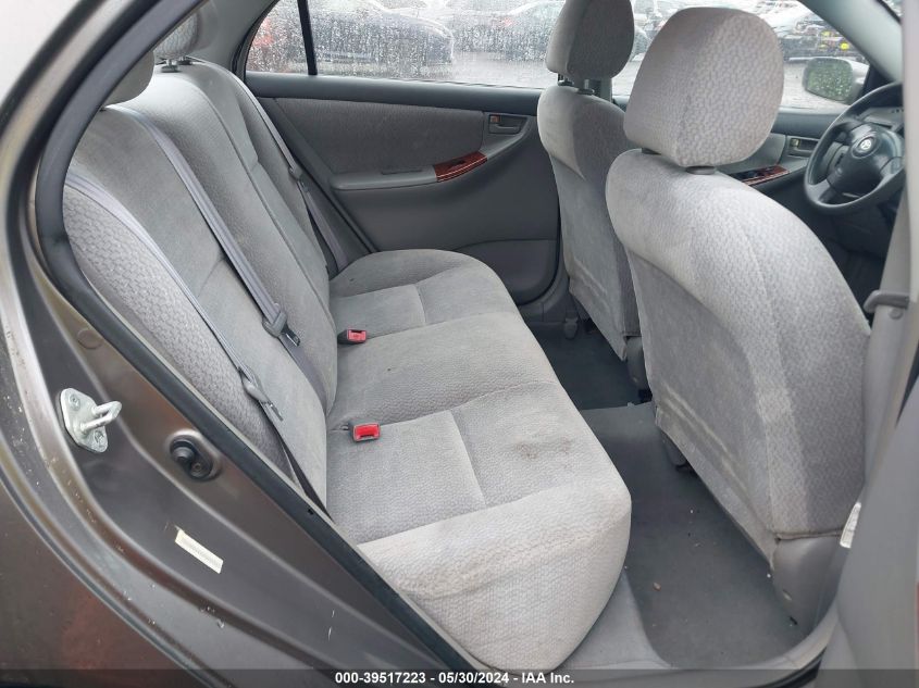 2003 Toyota Corolla Le VIN: 2T1BR32E13C048481 Lot: 39517223