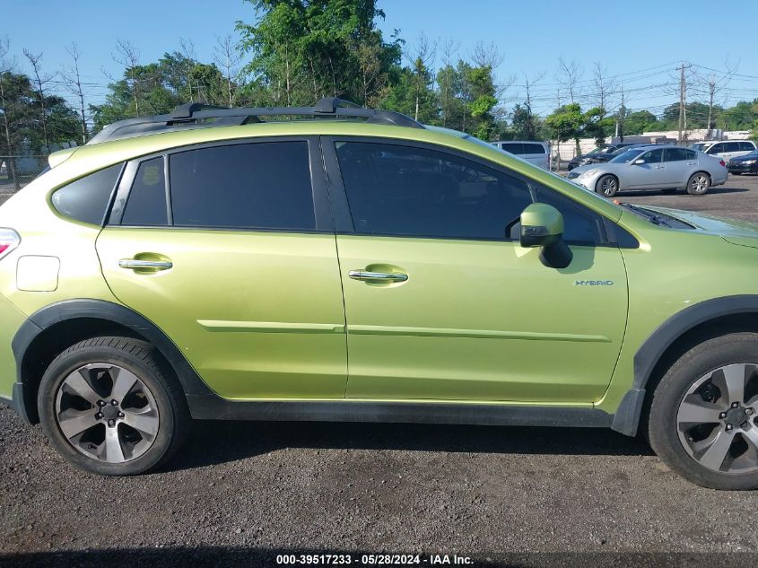 2014 Subaru Xv Crosstrek Hybrid 2.0I VIN: JF2GPBCC4EH235409 Lot: 39517233