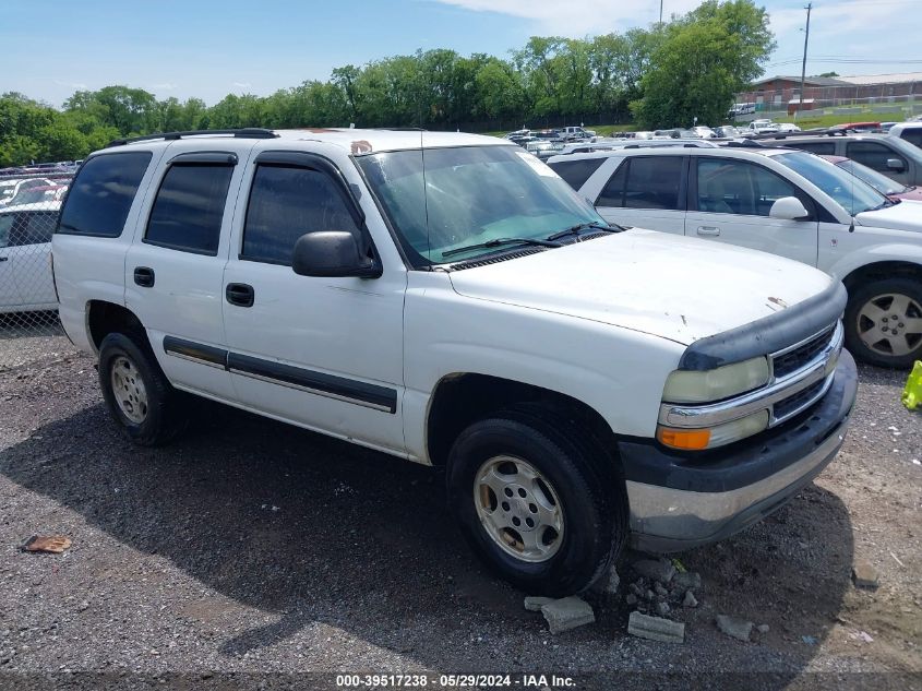 2004 Chevrolet Tahoe Ls VIN: 1GNEC13V24R131627 Lot: 39517238