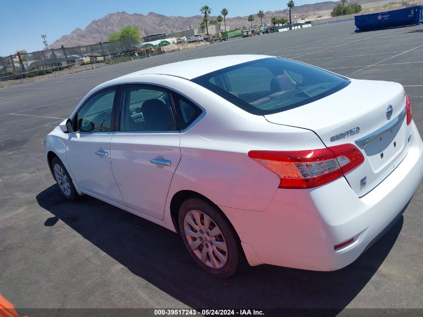 2014 Nissan Sentra Sv VIN: 3N1AB7AP8EY300324 Lot: 39517243