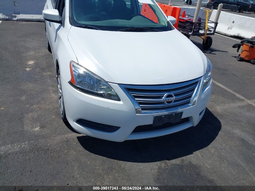 2014 Nissan Sentra Sv VIN: 3N1AB7AP8EY300324 Lot: 39517243