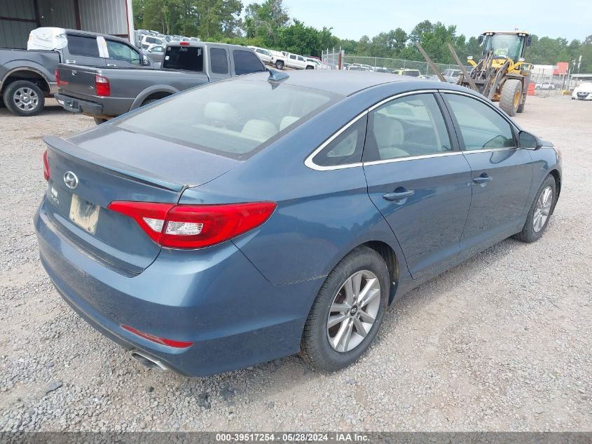 2016 Hyundai Sonata Se VIN: 5NPE24AF1GH319219 Lot: 39517254