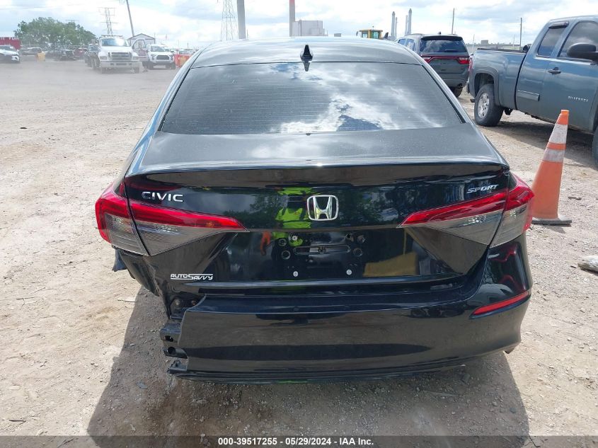 2HGFE2F5XNH534413 2022 Honda Civic Sport