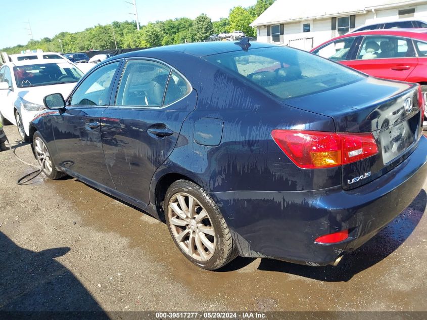 2008 Lexus Is 250 VIN: JTHCK262X85016411 Lot: 39517277