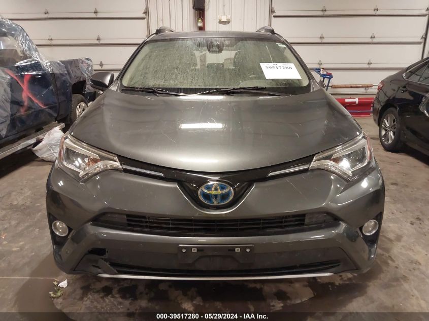2017 Toyota Rav4 Hybrid Limited VIN: JTMDJREV1HD124872 Lot: 39517280