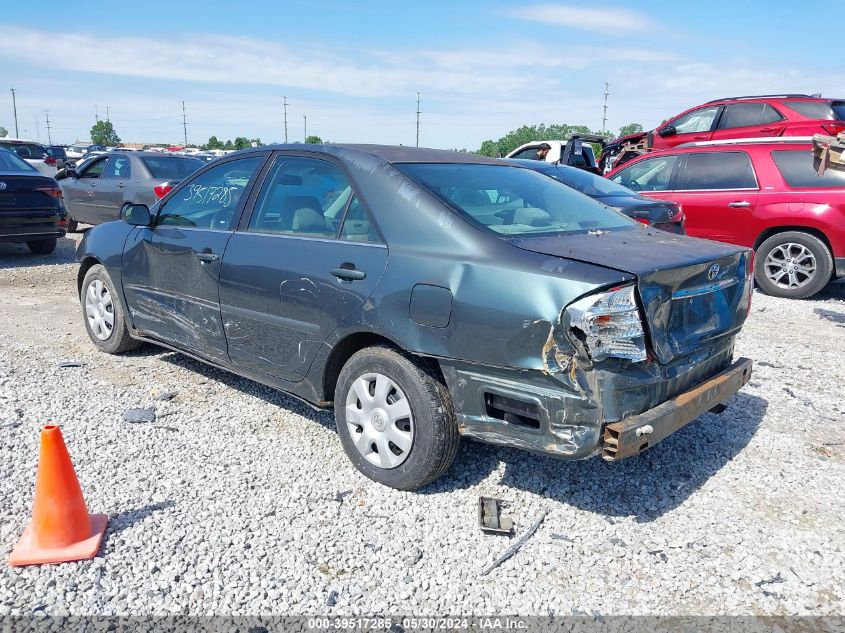 2002 Toyota Camry Le VIN: 4T1BE32K72U542097 Lot: 39517285