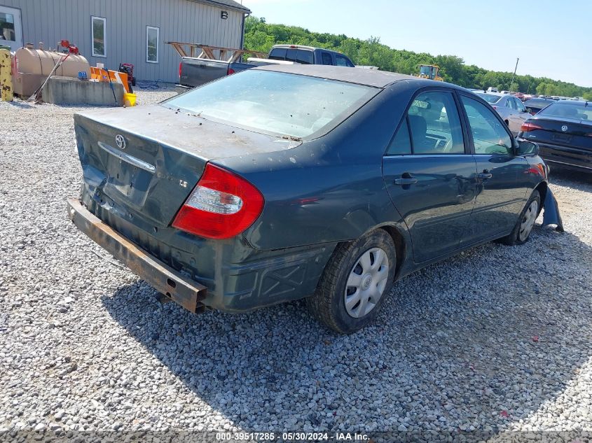 2002 Toyota Camry Le VIN: 4T1BE32K72U542097 Lot: 39517285