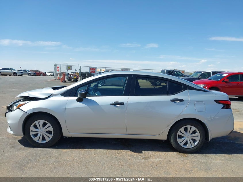 2021 Nissan Versa S 5-Speed Manual Transmission VIN: 3N1CN8BV9ML821826 Lot: 39517286