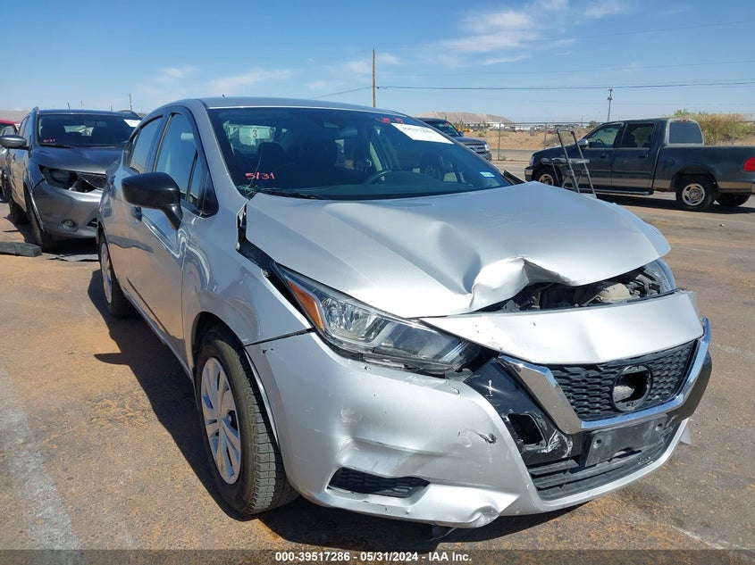 2021 Nissan Versa S 5-Speed Manual Transmission VIN: 3N1CN8BV9ML821826 Lot: 39517286