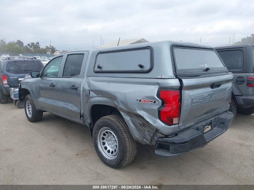 2023 Chevrolet Colorado 4Wd Short Box Wt VIN: 1GCPTBEKXP1189448 Lot: 39517297