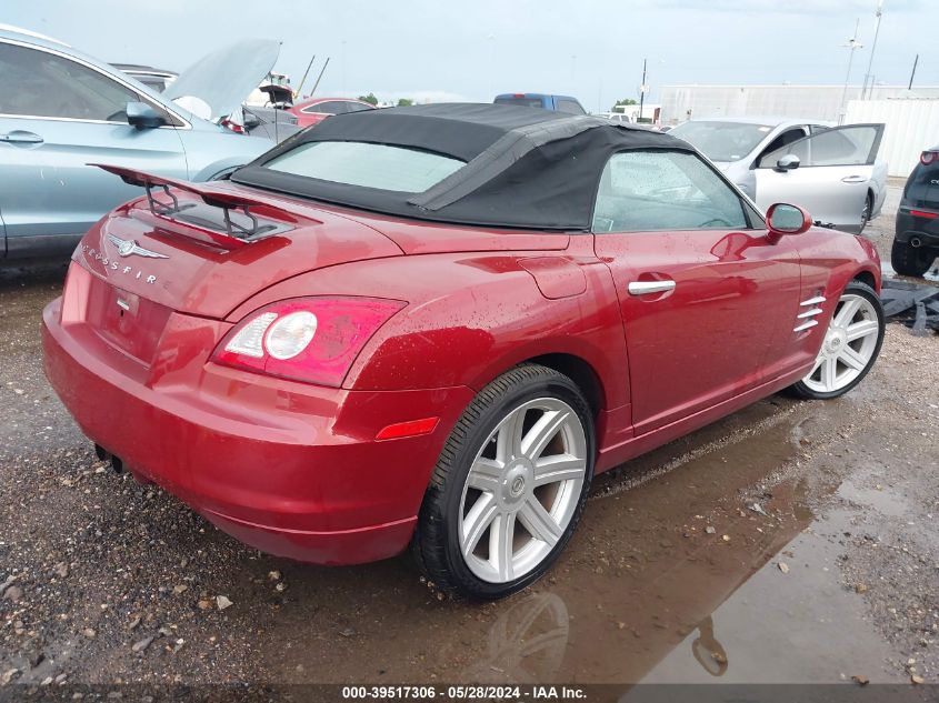 2005 Chrysler Crossfire Limited VIN: 1C3AN65L55X055039 Lot: 39517306