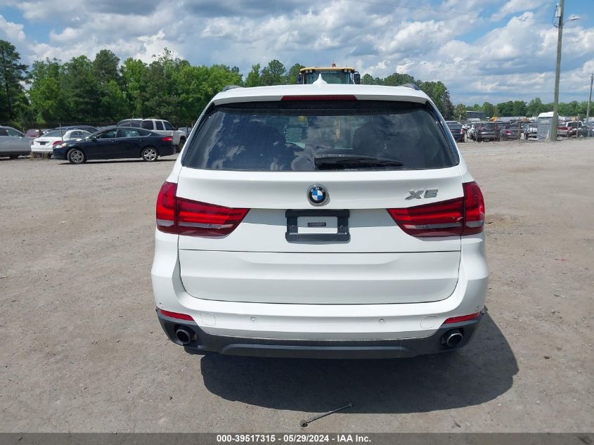 2015 BMW X5 xDrive35I VIN: 5UXKR0C52F0K59957 Lot: 39517315