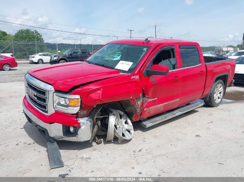 2015 GMC Sierra 1500 Sle VIN: 3GTU2UEC9FG233272 Lot: 39517316