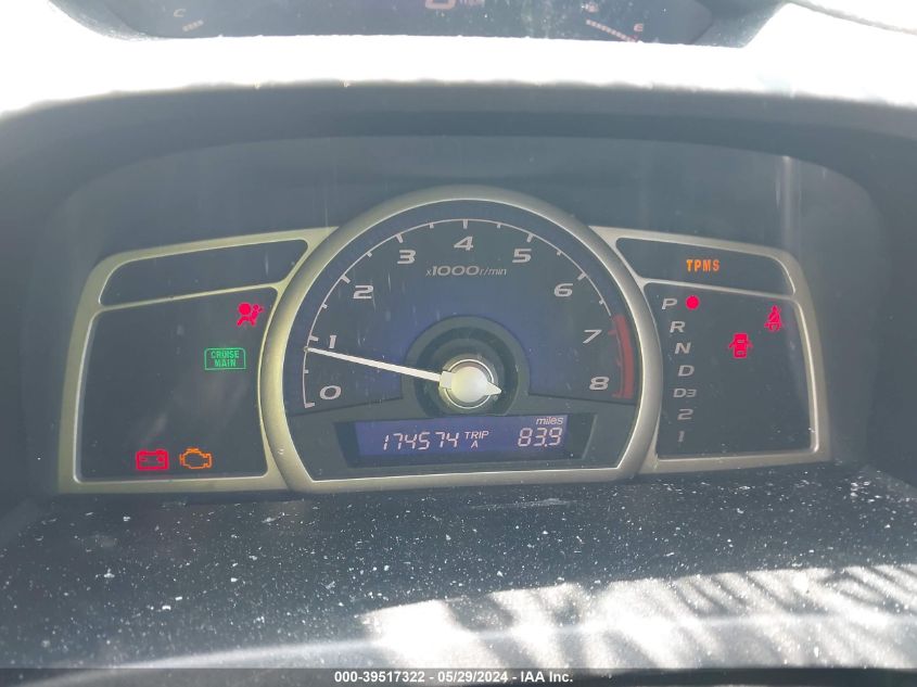 2009 Honda Civic Ex VIN: 2HGFA16899H330093 Lot: 39517322