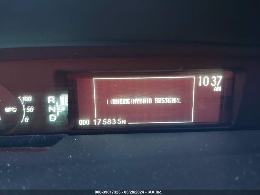 2010 Toyota Prius VIN: JTDKN3DU2A0240788 Lot: 39517325