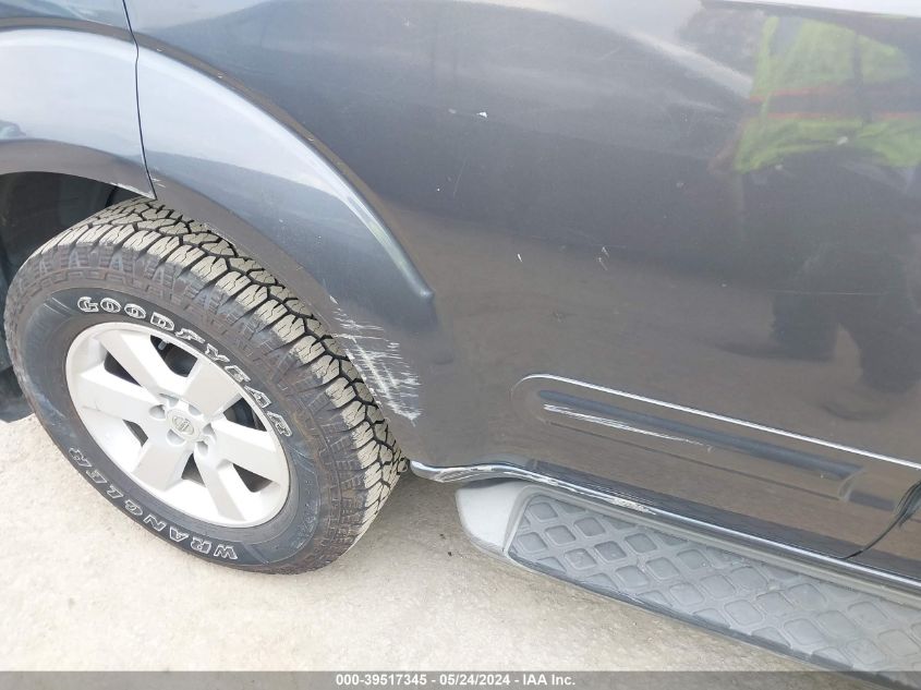 2012 Nissan Pathfinder Sv VIN: 5N1AR1NN2CC635658 Lot: 39517345