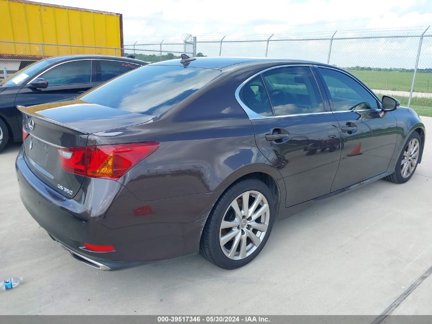 2013 Lexus Gs 350 VIN: JTHBE1BL4D5018533 Lot: 39517346