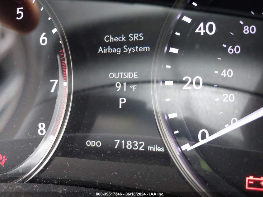 2013 Lexus Gs 350 VIN: JTHBE1BL4D5018533 Lot: 39517346