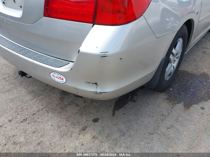 2007 Honda Odyssey Ex VIN: 5FNRL384X7B449222 Lot: 39517370