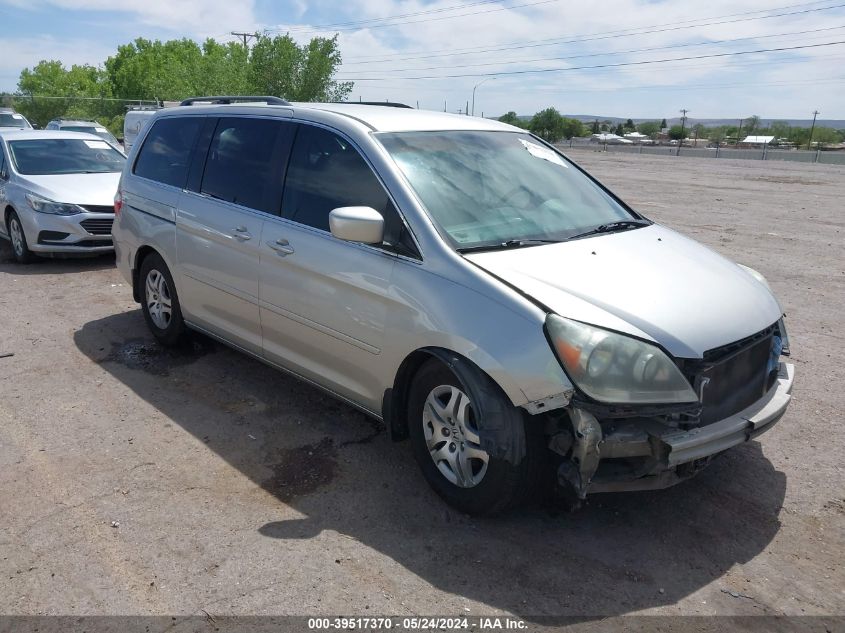 2007 Honda Odyssey Ex VIN: 5FNRL384X7B449222 Lot: 39517370