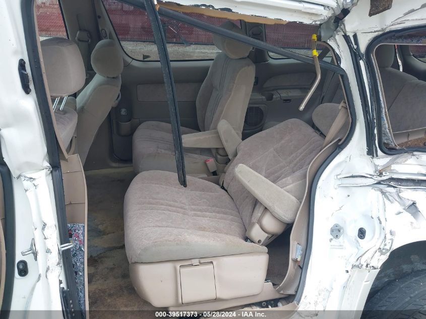 1998 Toyota Sienna Xle VIN: 4T3ZF13C2WU047584 Lot: 39517373