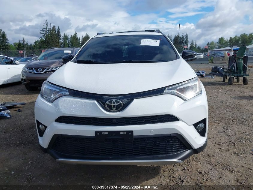 2016 Toyota Rav4 Se VIN: 2T3JFREV6GW531740 Lot: 39517374