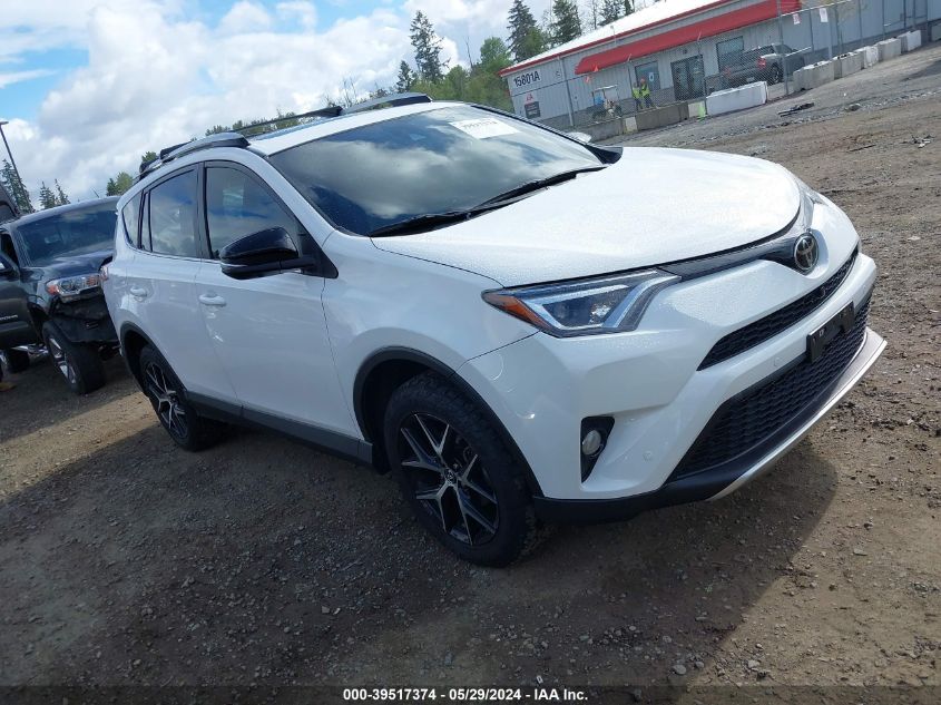 2016 Toyota Rav4 Se VIN: 2T3JFREV6GW531740 Lot: 39517374