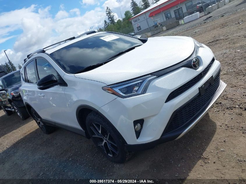 2016 Toyota Rav4 Se VIN: 2T3JFREV6GW531740 Lot: 39517374