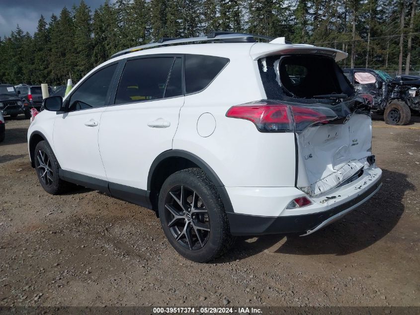 2016 Toyota Rav4 Se VIN: 2T3JFREV6GW531740 Lot: 39517374