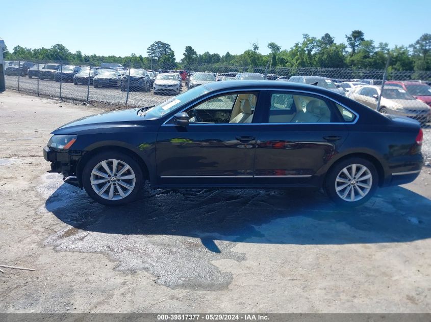 2013 Volkswagen Passat 2.5L Sel Premium VIN: 1VWCP7A34DC068247 Lot: 39517377