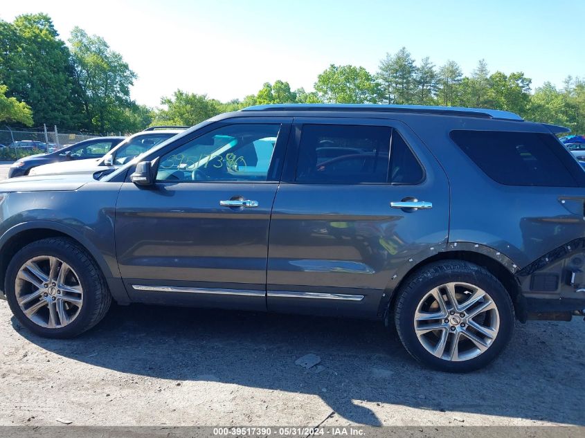 2016 Ford Explorer Limited VIN: 1FM5K8F83GGA59701 Lot: 39517390
