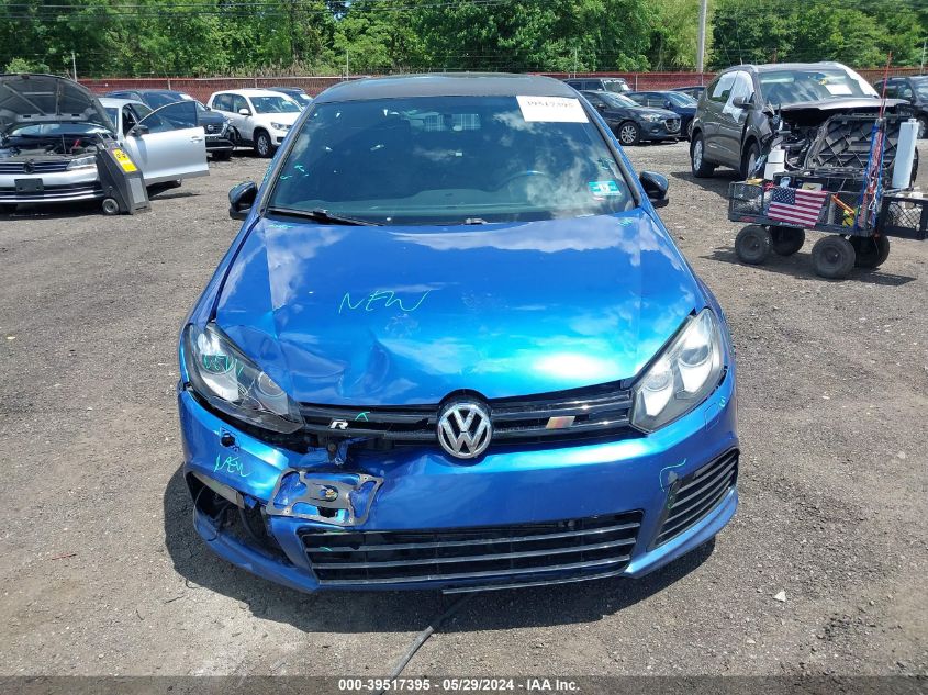 2013 Volkswagen Golf R 4-Door VIN: WVWPF7AJ6DW118280 Lot: 39517395