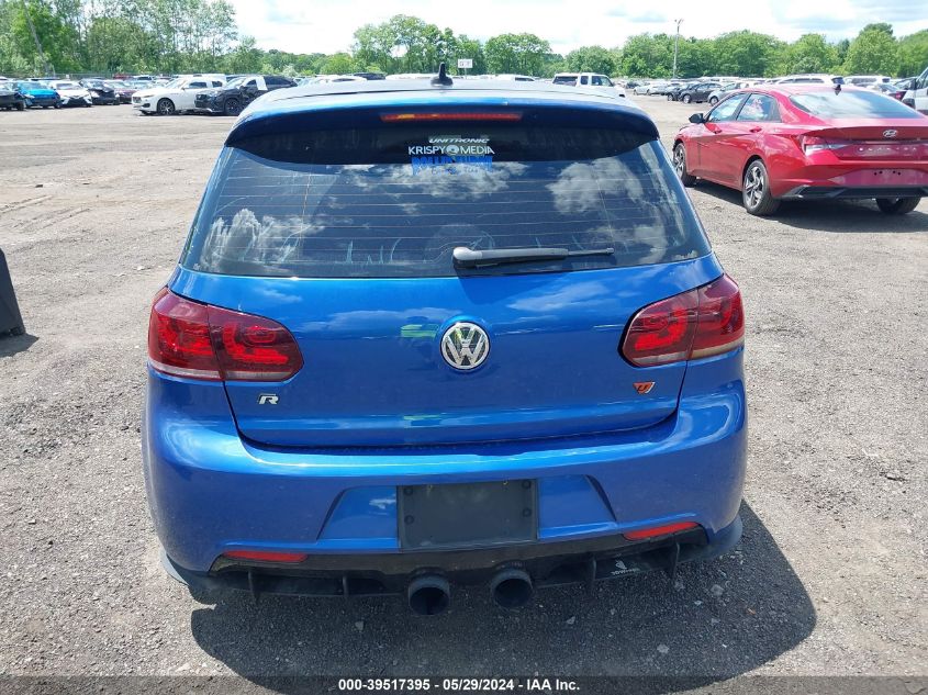 2013 Volkswagen Golf R 4-Door VIN: WVWPF7AJ6DW118280 Lot: 39517395