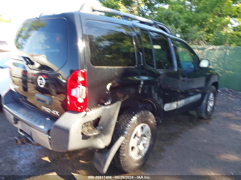 2011 Nissan Xterra Pro-4X VIN: 5N1AN0NW9BC500562 Lot: 39517406