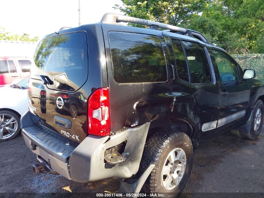 2011 Nissan Xterra Pro-4X VIN: 5N1AN0NW9BC500562 Lot: 39517406