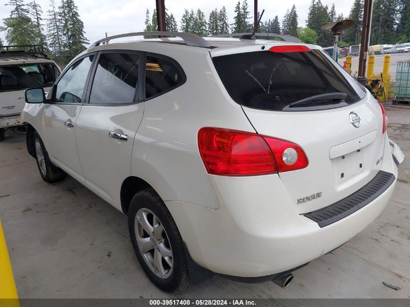 2010 Nissan Rogue S/Sl/Krom VIN: JN8AS5MVXAW148015 Lot: 39517408