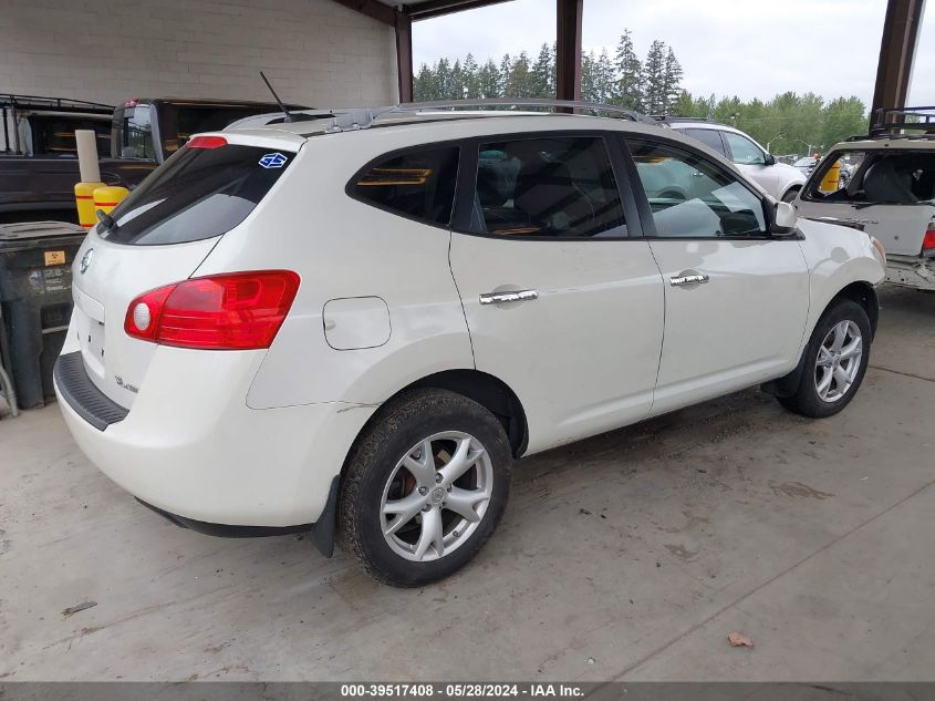 2010 Nissan Rogue S/Sl/Krom VIN: JN8AS5MVXAW148015 Lot: 39517408