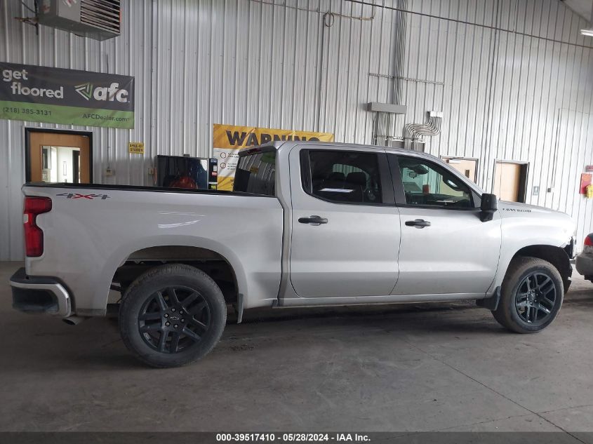 2022 Chevrolet Silverado 1500 4Wd Short Bed Custom VIN: 1GCPDBEK4NZ571891 Lot: 39517410