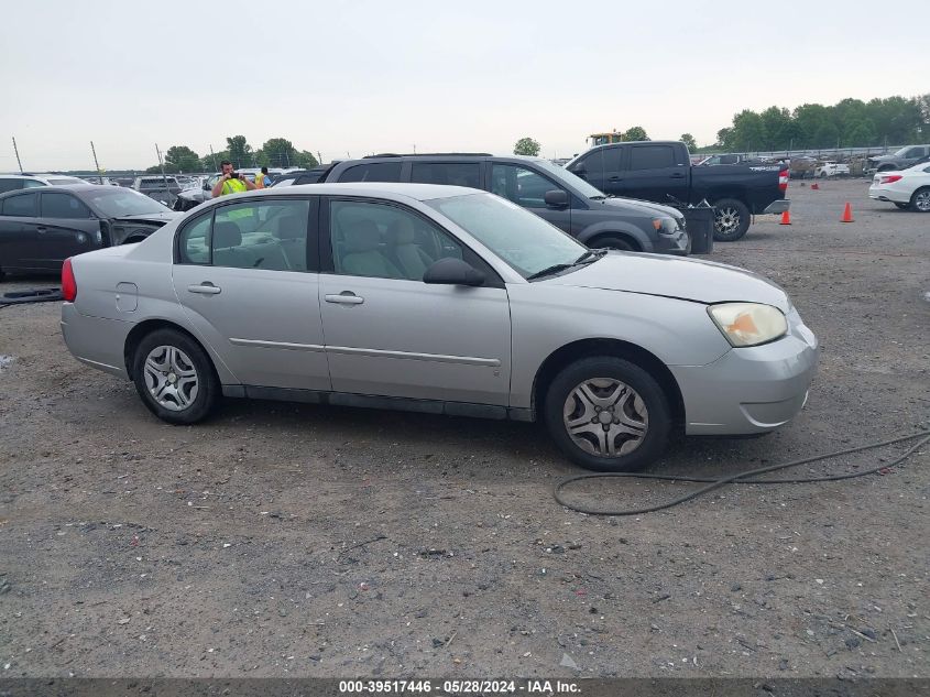 2007 Chevrolet Malibu Ls VIN: 1G1ZS58F97F289323 Lot: 39517446
