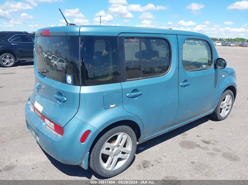 2010 Nissan Cube 1.8Sl VIN: JN8AZ2KRXAT166466 Lot: 39517454