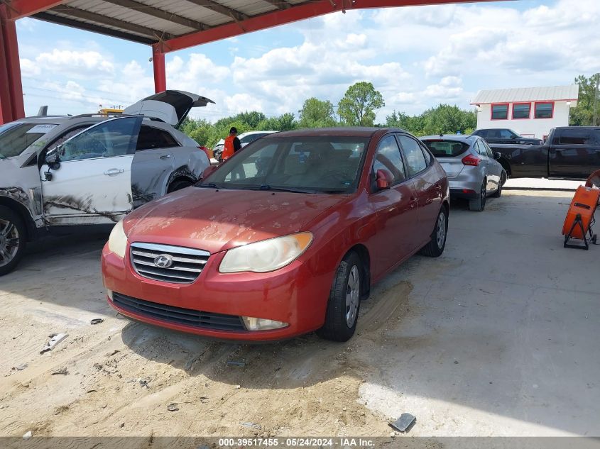 2008 Hyundai Elantra Gls/Se VIN: KMHDU46D08U342555 Lot: 39517455