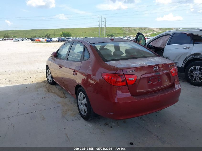 2008 Hyundai Elantra Gls/Se VIN: KMHDU46D08U342555 Lot: 39517455