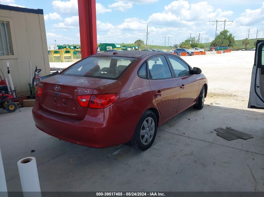 2008 Hyundai Elantra Gls/Se VIN: KMHDU46D08U342555 Lot: 39517455